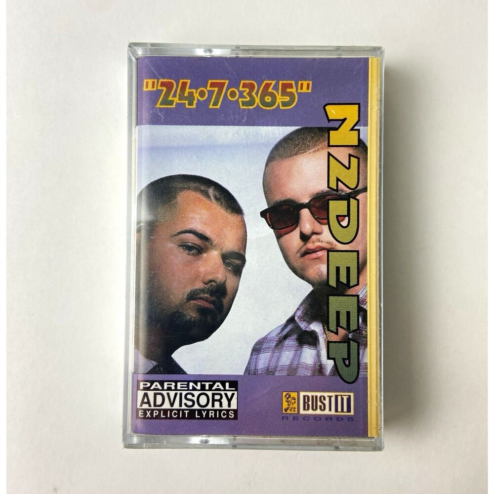 N2Deep 24-7-365 Cassette Tape 1994 Hip Hop Bust It Records